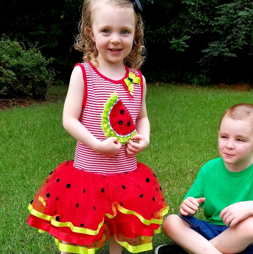 5t Emily Rose watermelon dress